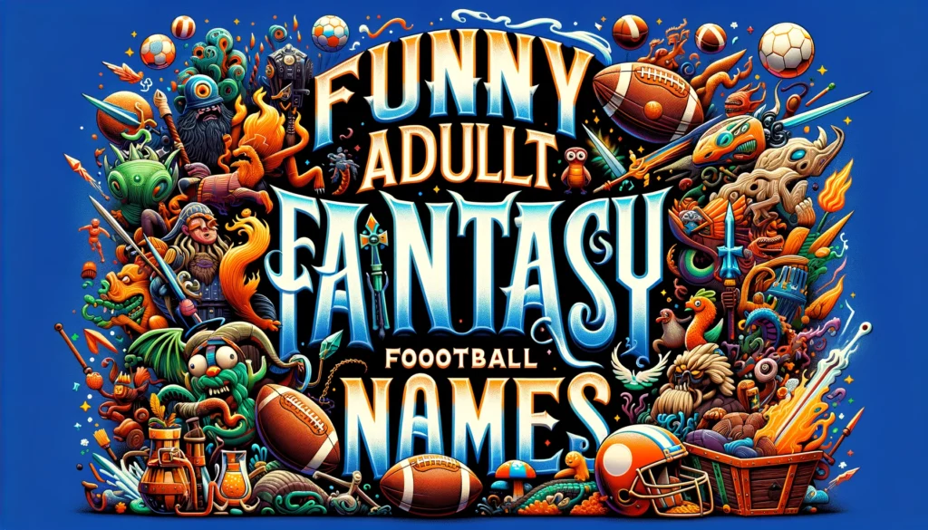 Funny Adult Fantasy Football Names